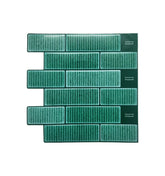 Fluted Peel and Stick Backsplash Self Adhesive 3D Wall Tiles for Home Décor | Kitchen Backsplash Tile